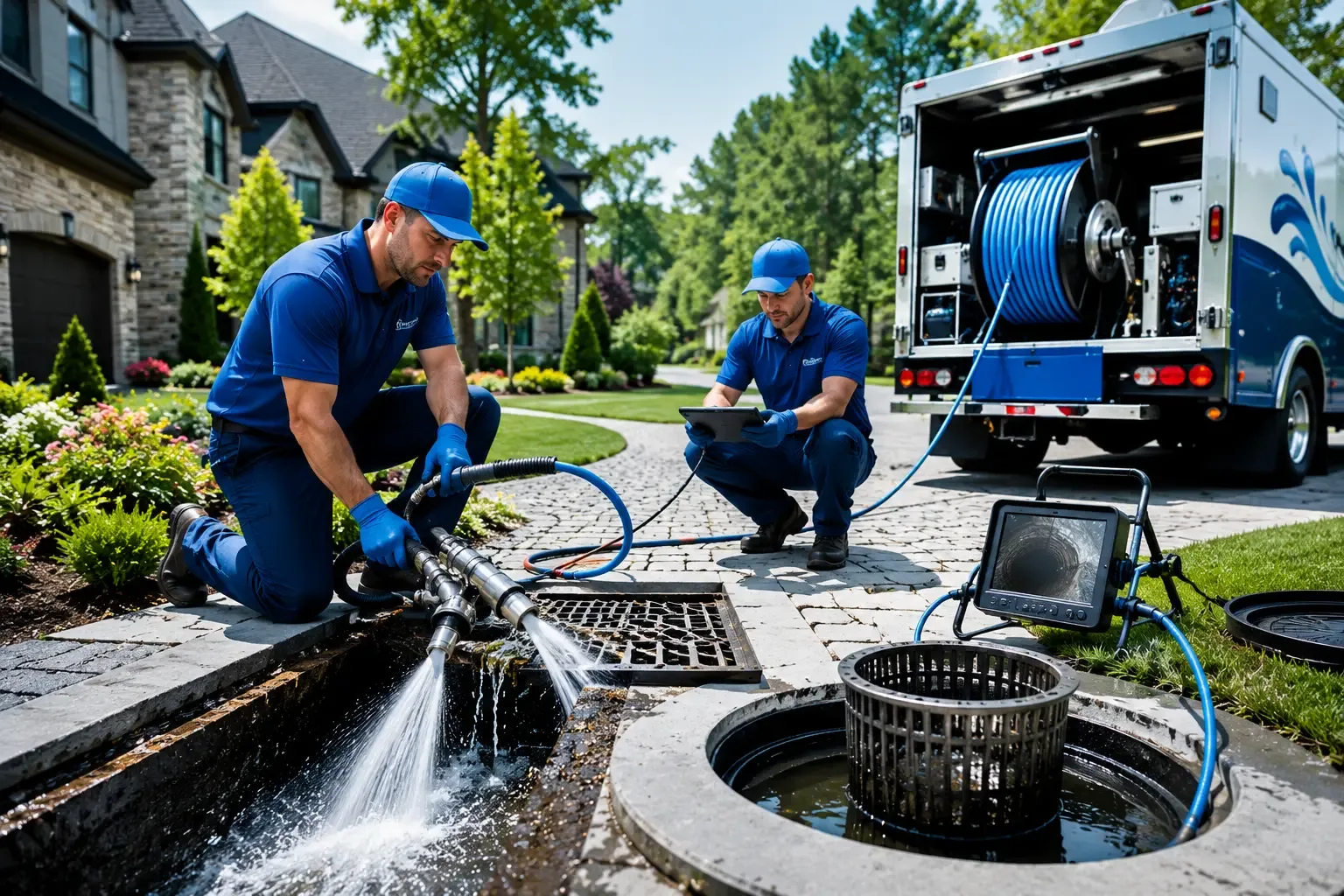 Local outdoor drain cleaning professionals in Voss, TX