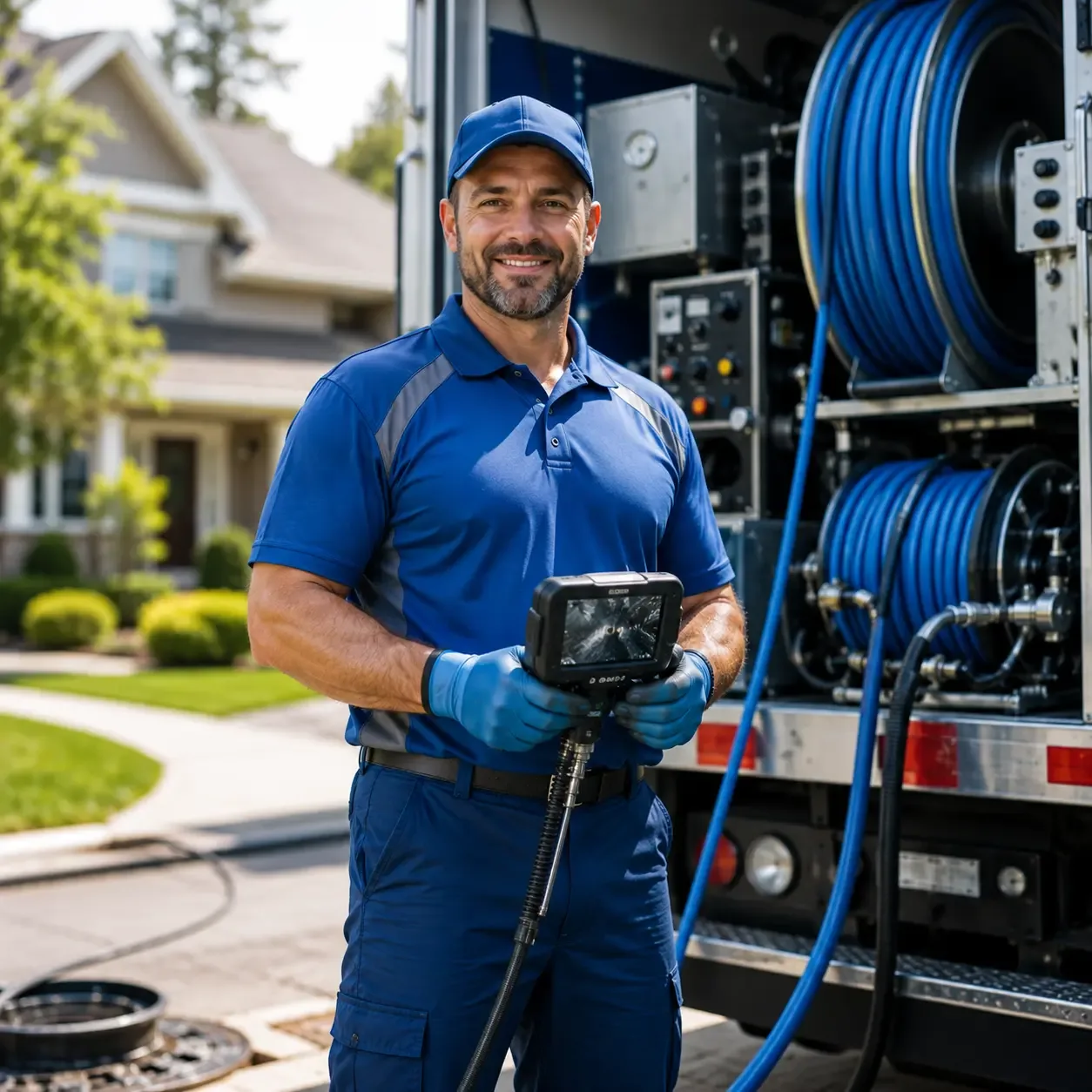 Local outdoor drain cleaning specialists in Voss, TX